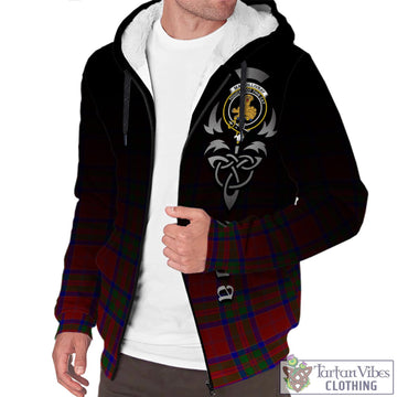 MacGillivray (McGillivray) Tartan Sherpa Hoodie Featuring Alba Gu Brath Family Crest Celtic Inspired