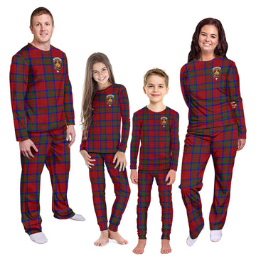 MacGillivray (McGillivray) Tartan Pajamas Family Set with Family Crest