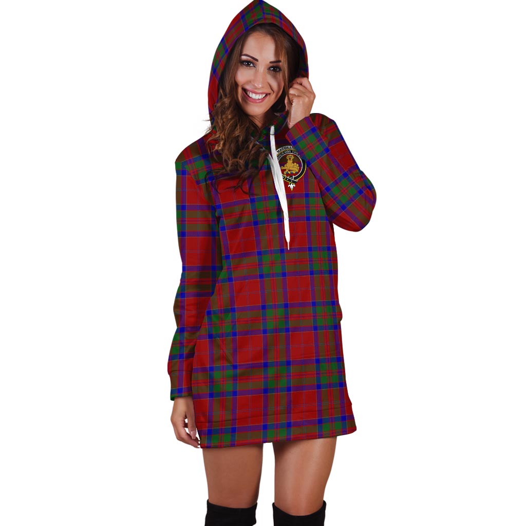 MacGillivray (McGillivray) Tartan Hoodie Dress with Family Crest - Tartan Vibes Clothing