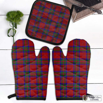 MacGillivray (McGillivray) Tartan Combo Oven Mitt & Pot-Holder Black - Tartan Vibes Clothing