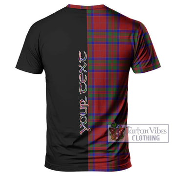 MacGillivray (McGillivray) Tartan T-Shirt with Family Crest and Half Of Me Style