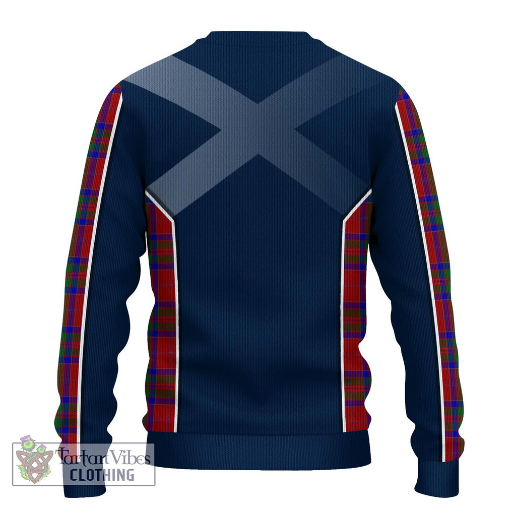 MacGillivray (McGillivray) Tartan Knitted Sweater with Family Crest and Lion Rampant Vibes Sport Style - Tartan Vibes Clothing