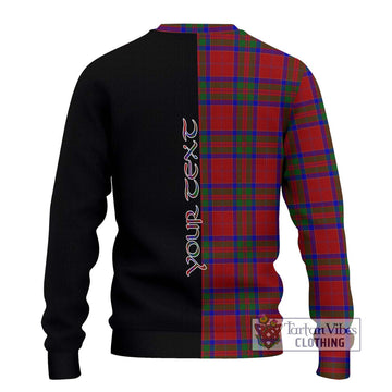 MacGillivray (McGillivray) Tartan Ugly Sweater with Family Crest and Half Of Me Style