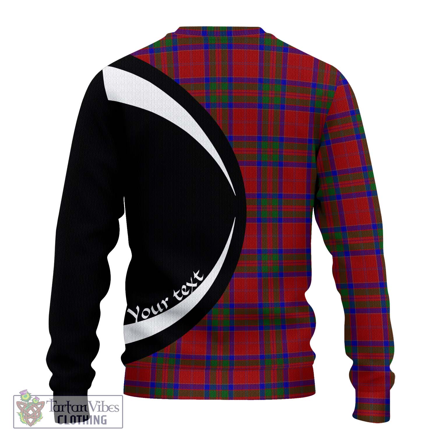 MacGillivray (McGillivray) Tartan Knitted Sweater with Family Crest Circle Style - Tartan Vibes Clothing