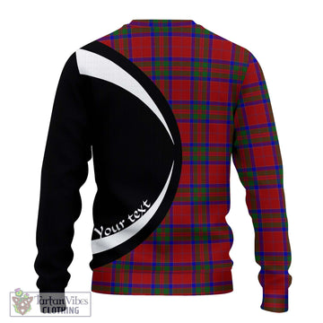 MacGillivray (McGillivray) Tartan Ugly Sweater with Family Crest Circle Style