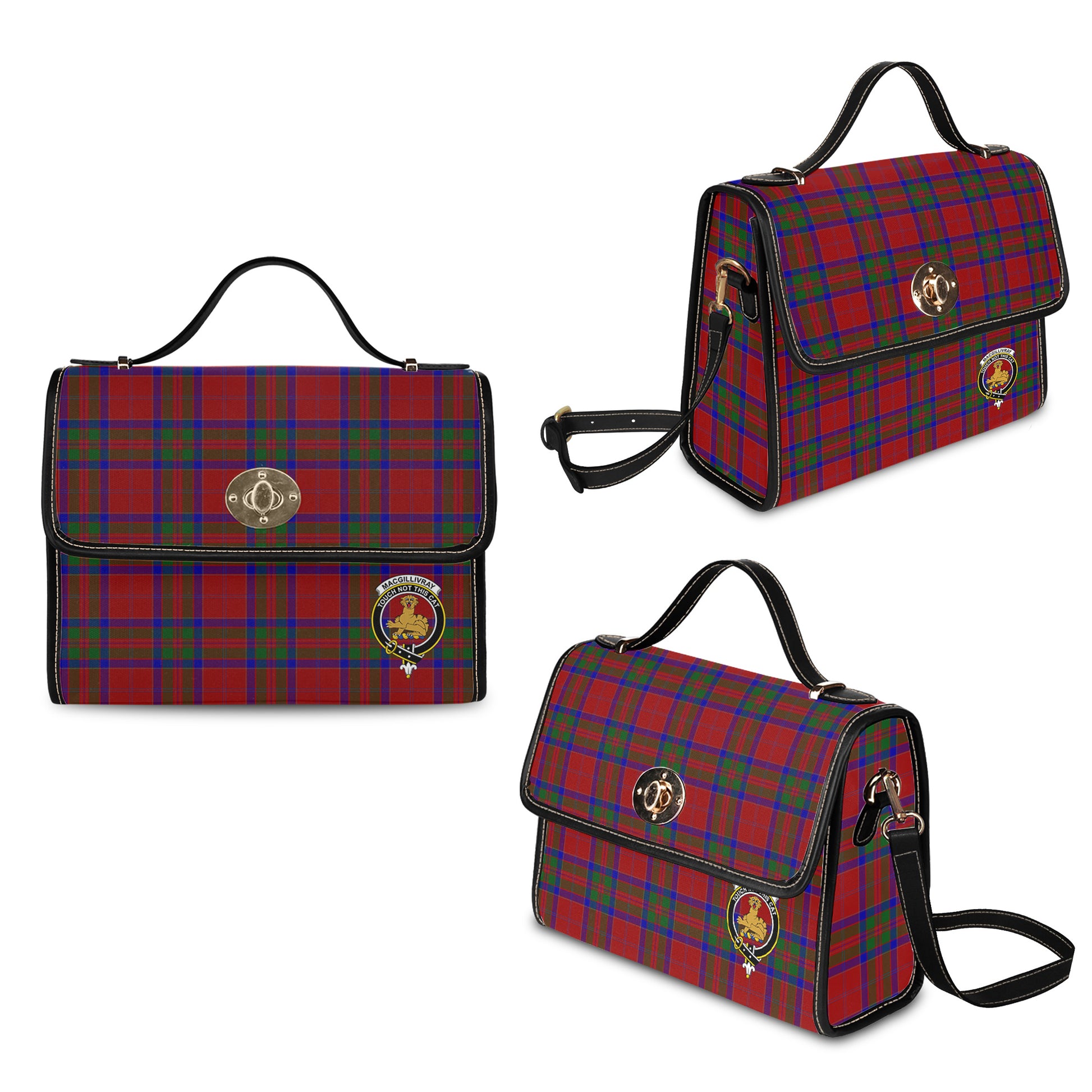 macgillivray-tartan-leather-strap-waterproof-canvas-bag-with-family-crest