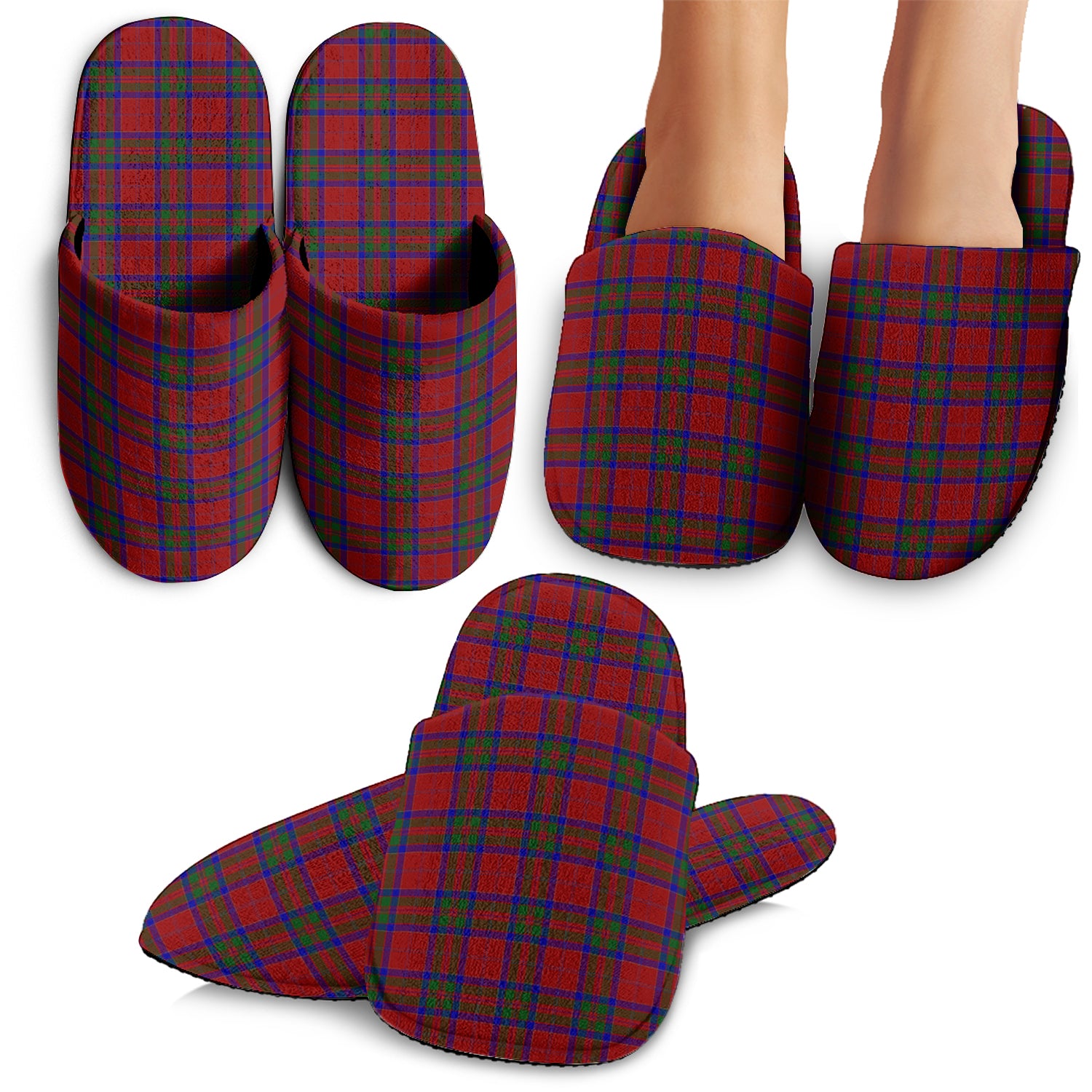 MacGillivray Tartan Home Slippers - Tartanvibesclothing