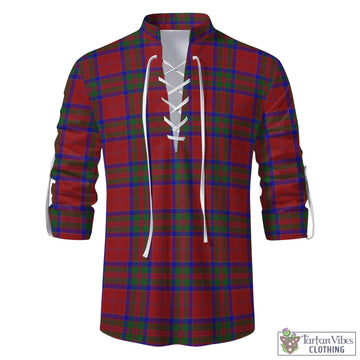 MacGillivray (McGillivray) Tartan Men's Scottish Traditional Jacobite Ghillie Kilt Shirt