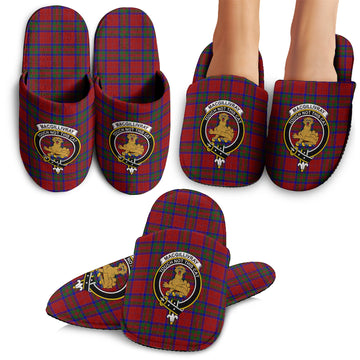 MacGillivray (McGillivray) Tartan Home Slippers with Family Crest