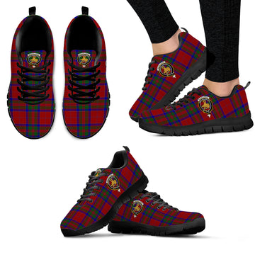 MacGillivray (McGillivray) Tartan Sneakers with Family Crest