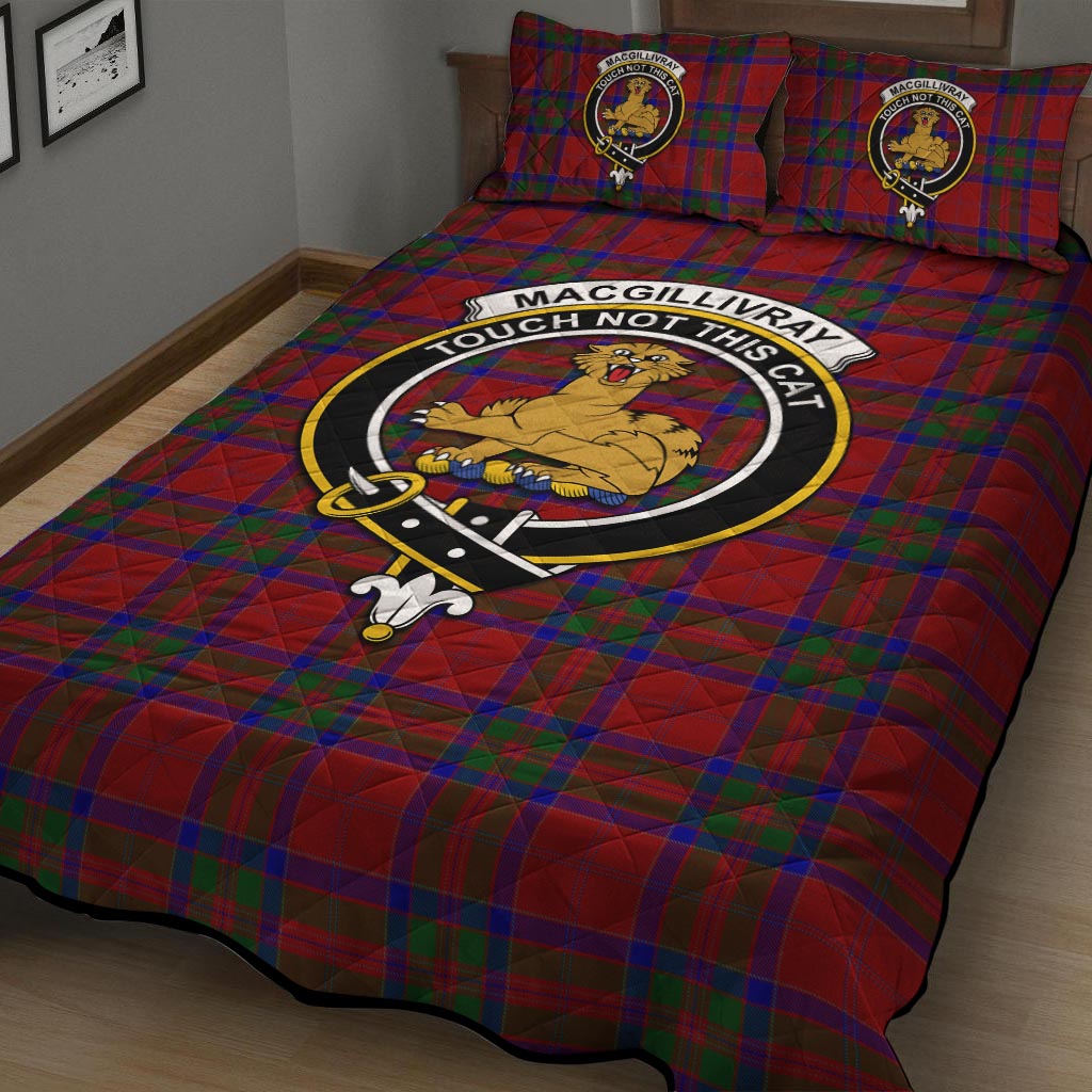 MacGillivray (McGillivray) Tartan Quilt Bed Set with Family Crest - Tartan Vibes Clothing