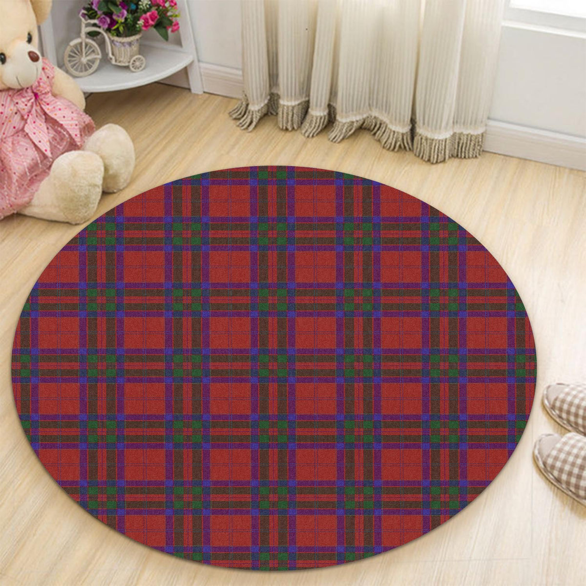 MacGillivray (McGillivray) Tartan Round Rug - Tartan Vibes Clothing