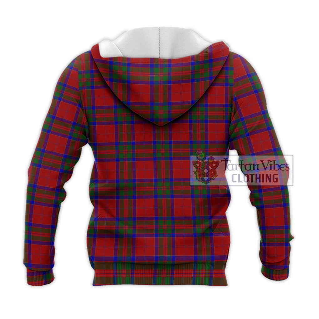 MacGillivray (McGillivray) Tartan Knitted Hoodie with Family Crest DNA In Me Style - Tartanvibesclothing Shop