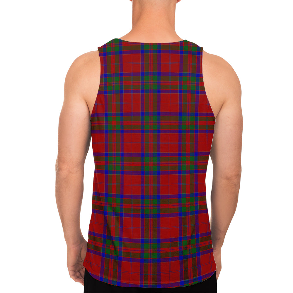 MacGillivray (McGillivray) Tartan Mens Tank Top with Family Crest - Tartan Vibes Clothing