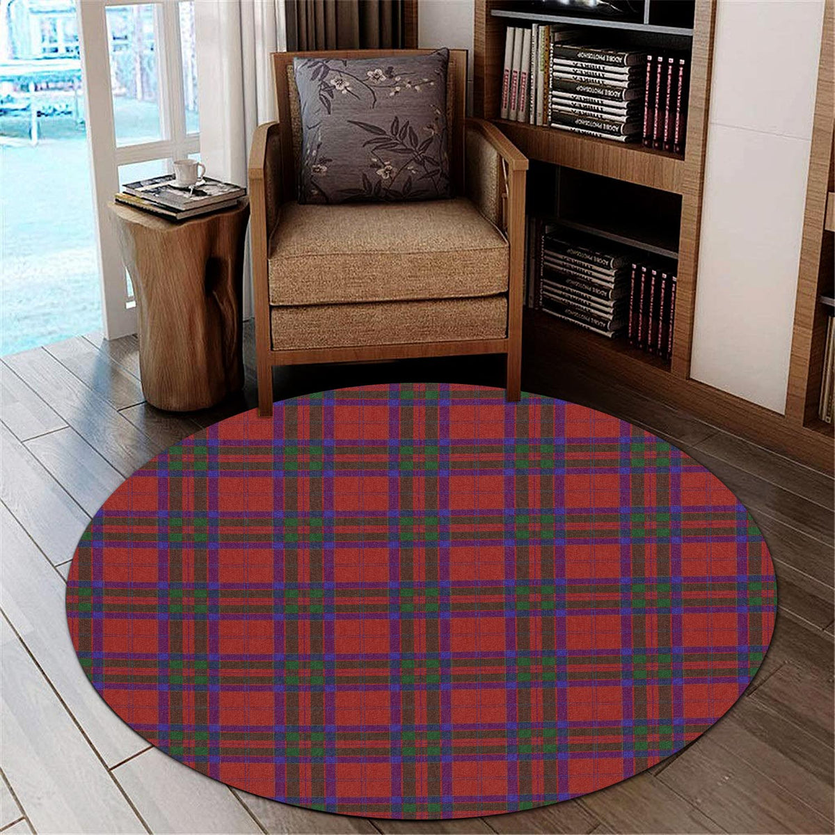 MacGillivray (McGillivray) Tartan Round Rug - Tartan Vibes Clothing