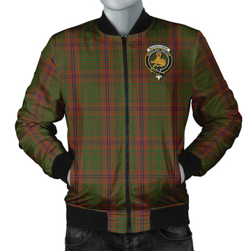 MacGillivray Hunting Tartan Bomber Jacket with Family Crest