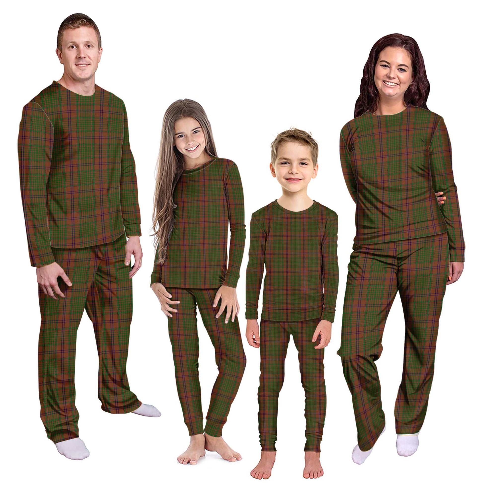 MacGillivray Hunting Tartan Pajamas Family Set Kid - Tartan Vibes Clothing