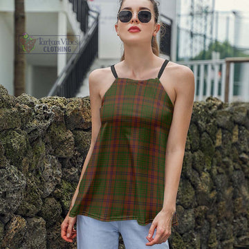 MacGillivray Hunting Tartan Loose Halter Neck Camisole