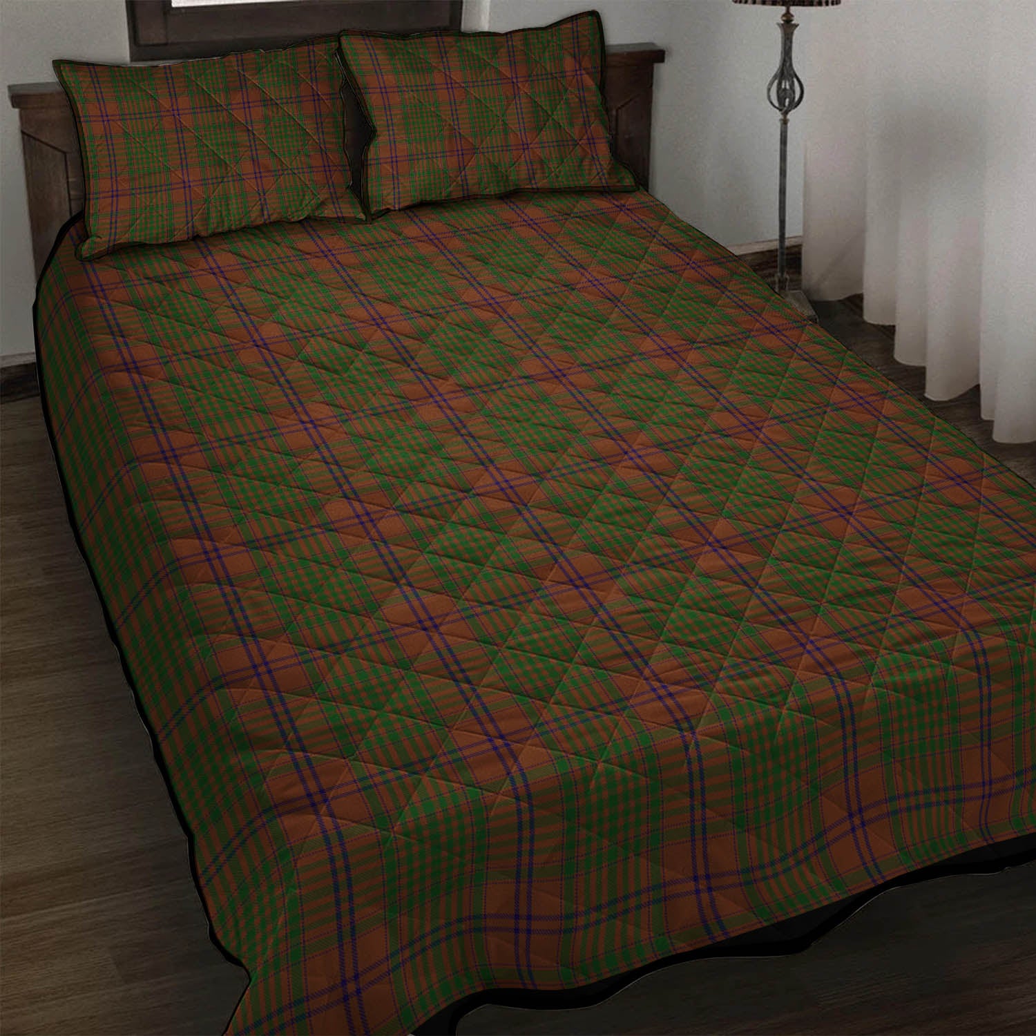 MacGillivray Hunting Tartan Quilt Bed Set - Tartan Vibes Clothing