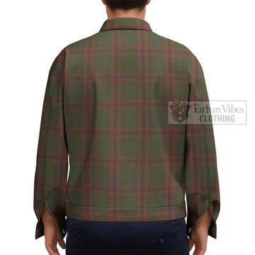 MacGillivray Hunting Tartan Unisex Lapel Cotton Jacket