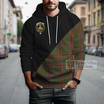 MacGillivray Hunting Tartan Hoodie with Family Crest and Military Logo Style