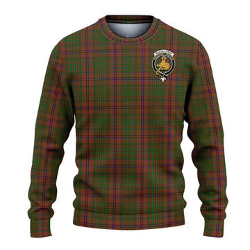 MacGillivray Hunting Tartan Ugly Sweater with Family Crest