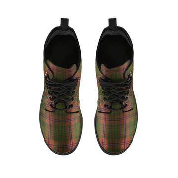 MacGillivray Hunting Tartan Leather Boots