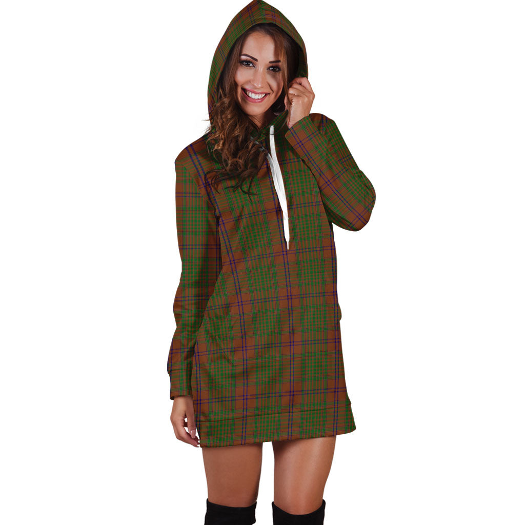 MacGillivray Hunting Tartan Hoodie Dress - Tartan Vibes Clothing