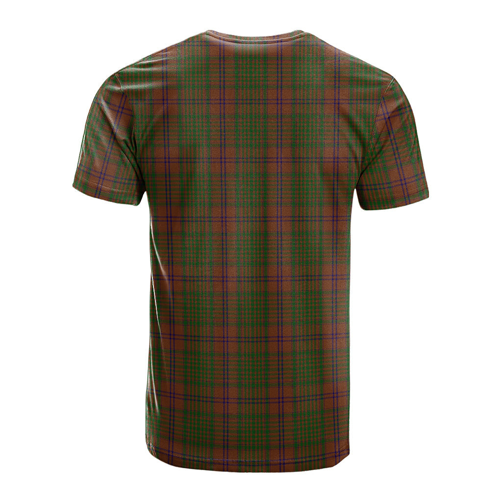 MacGillivray Hunting Tartan T-Shirt with Family Crest - Tartan Vibes Clothing