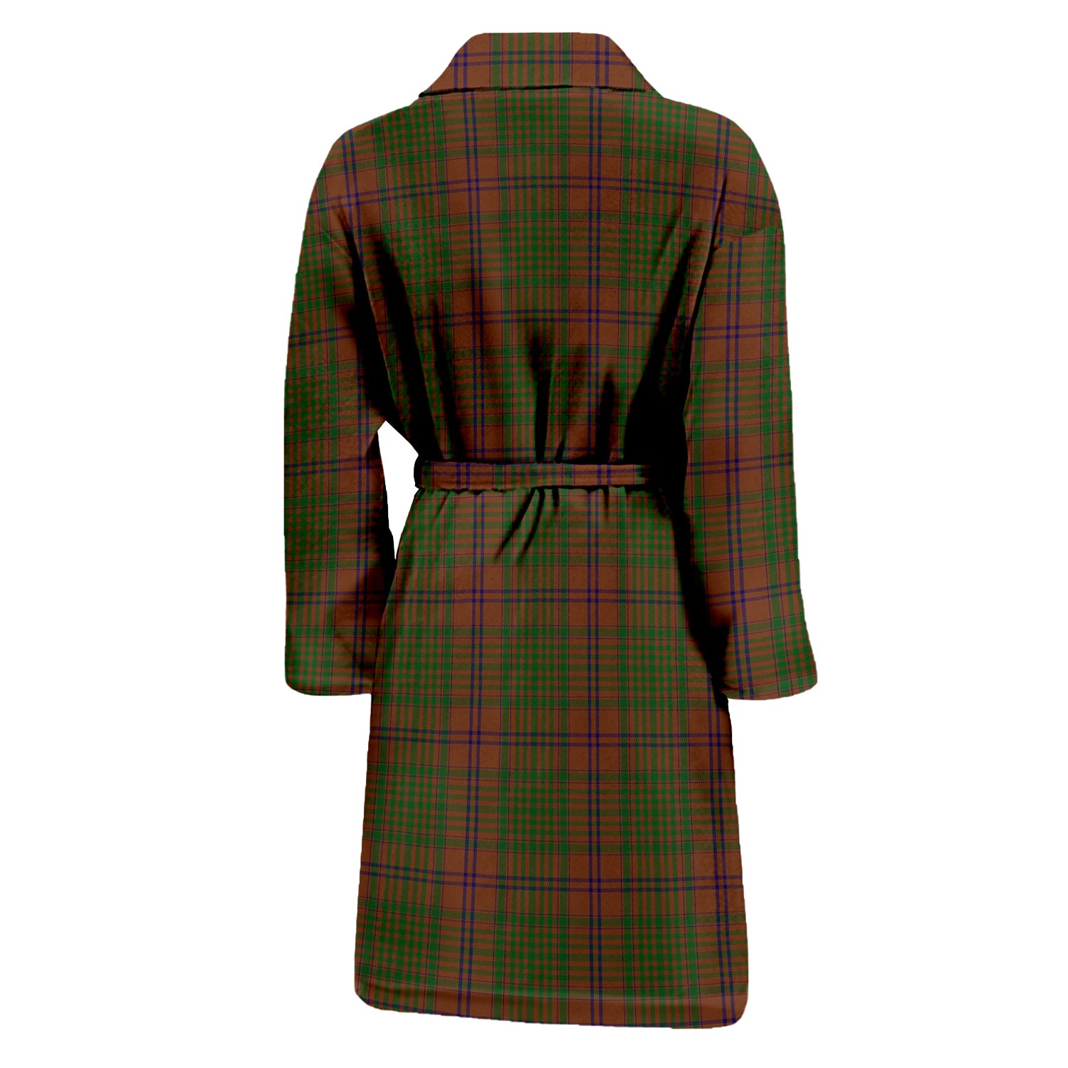 MacGillivray Hunting Tartan Bathrobe with Family Crest - Tartan Vibes Clothing