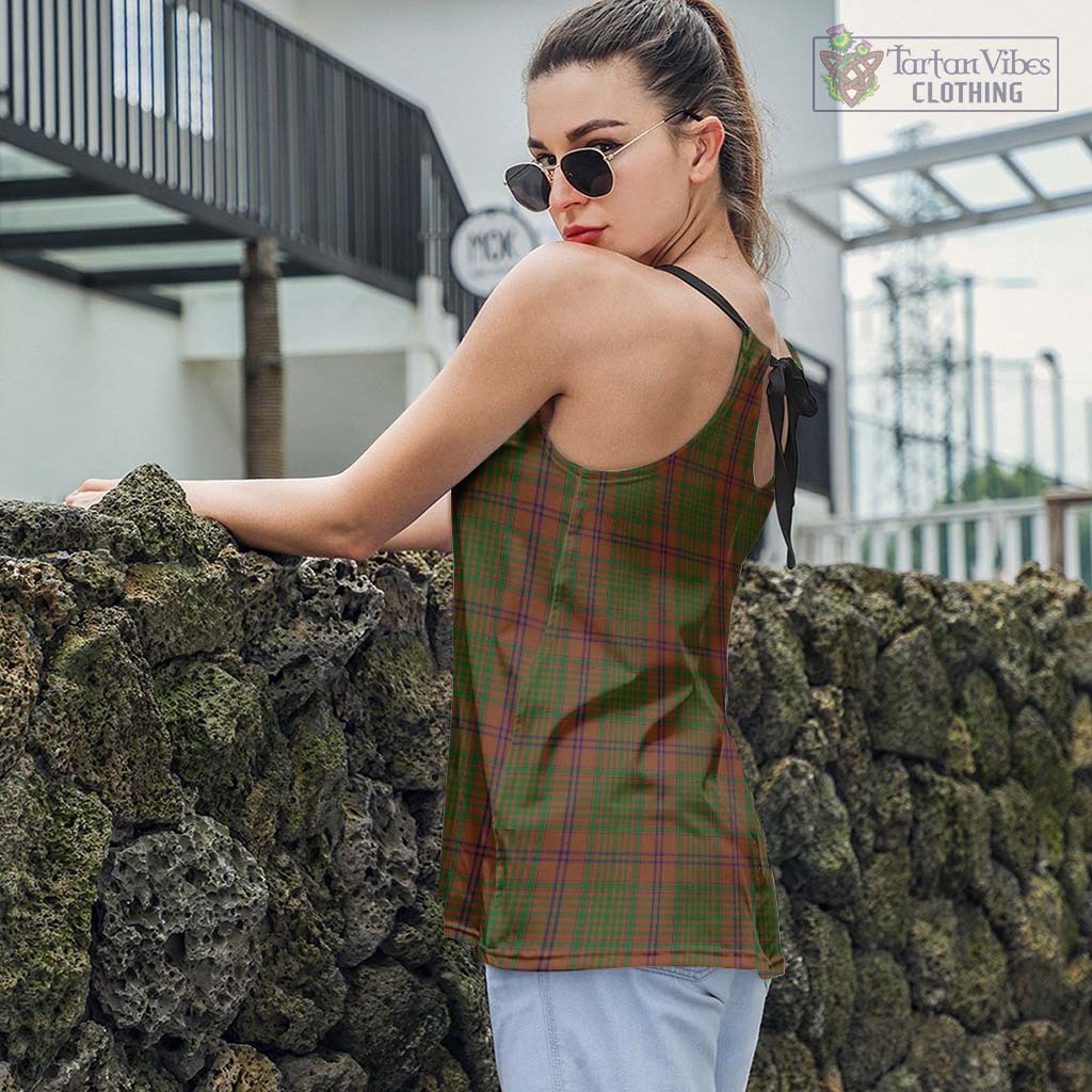 Tartan Vibes Clothing MacGillivray Hunting Tartan Loose Halter Neck Camisole