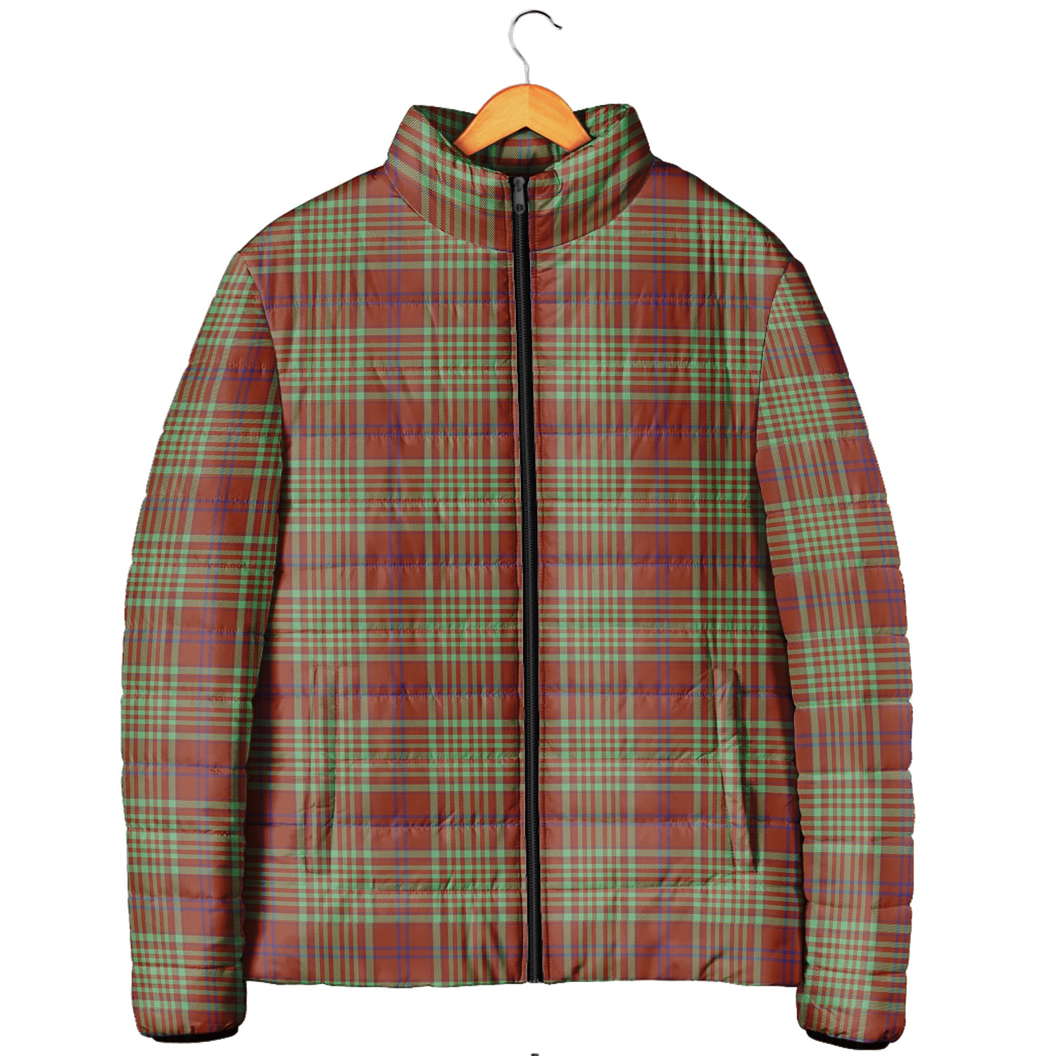 MacGillivray Hunting Ancient Tartan Padded Jacket Men's Padded Jacket - Tartan Vibes Clothing