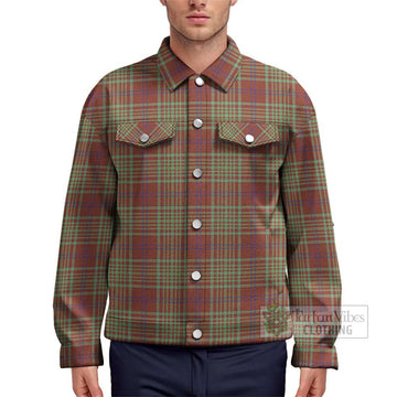 MacGillivray Hunting Ancient Tartan Unisex Lapel Cotton Jacket