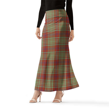 MacGillivray Hunting Ancient Tartan Womens Full Length Skirt