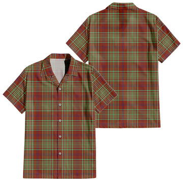 MacGillivray Hunting Ancient Tartan Short Sleeve Button Down Shirt