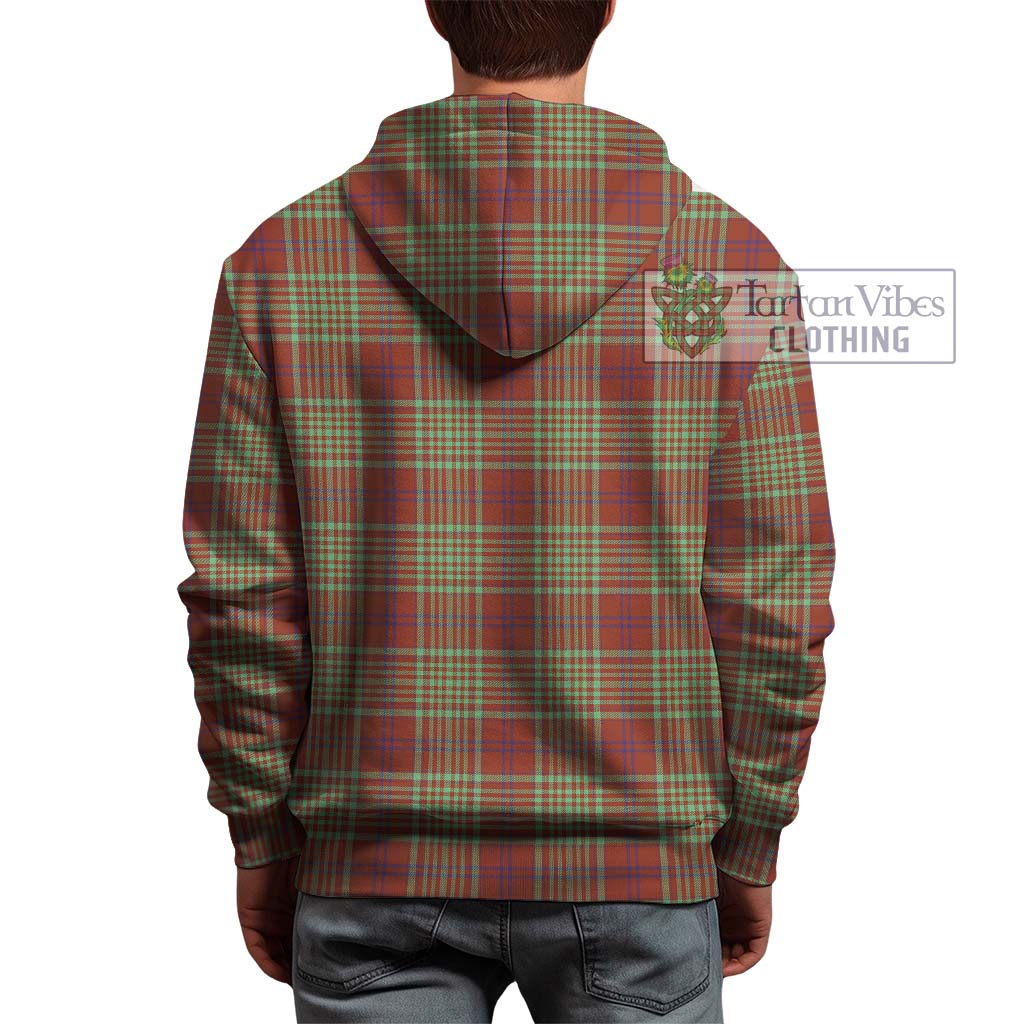 Tartan Vibes Clothing MacGillivray Hunting Ancient Tartan Hoodie with Family Crest DNA In Me Style