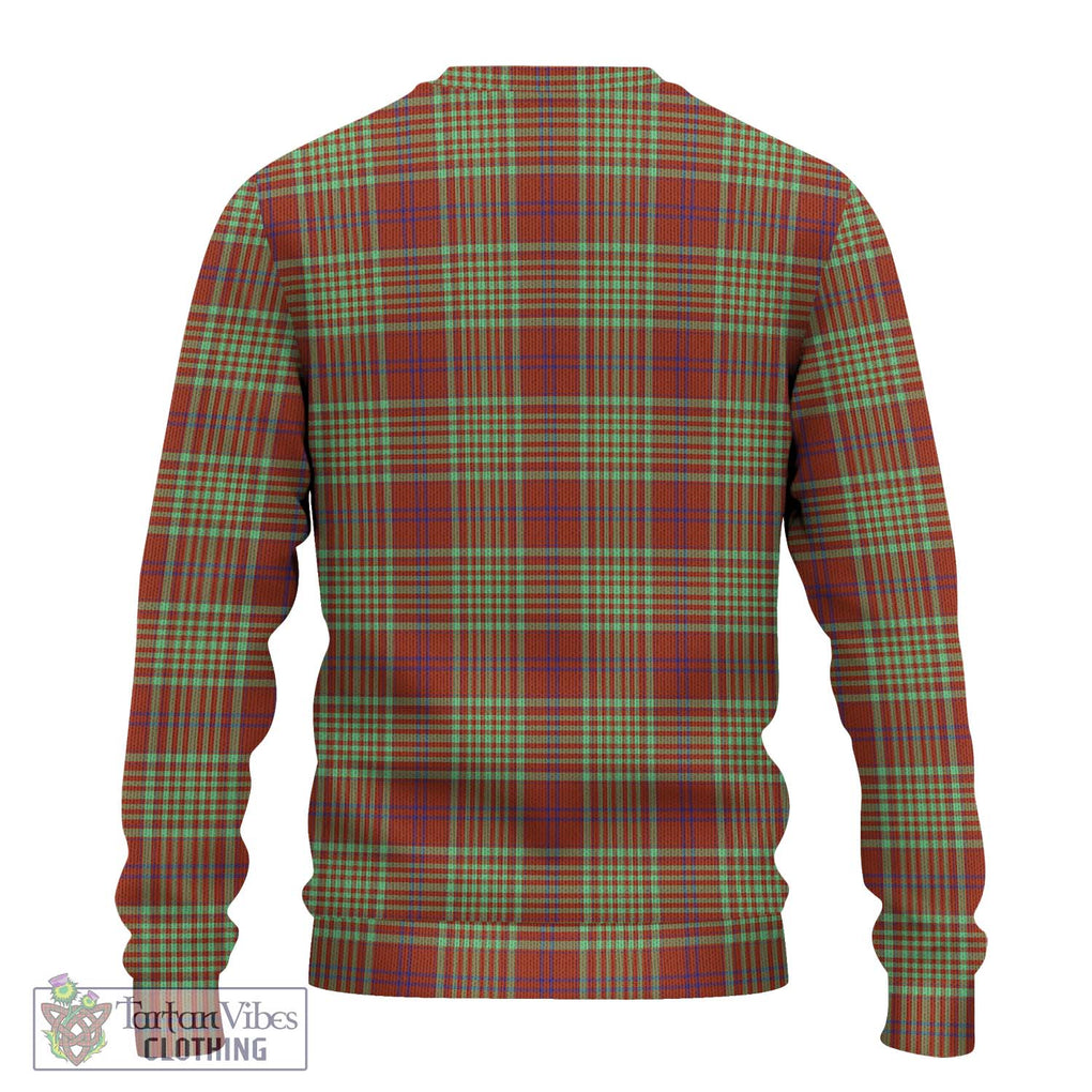 MacGillivray Hunting Ancient Tartan Knitted Sweater with Family Crest DNA In Me Style - Tartanvibesclothing Shop