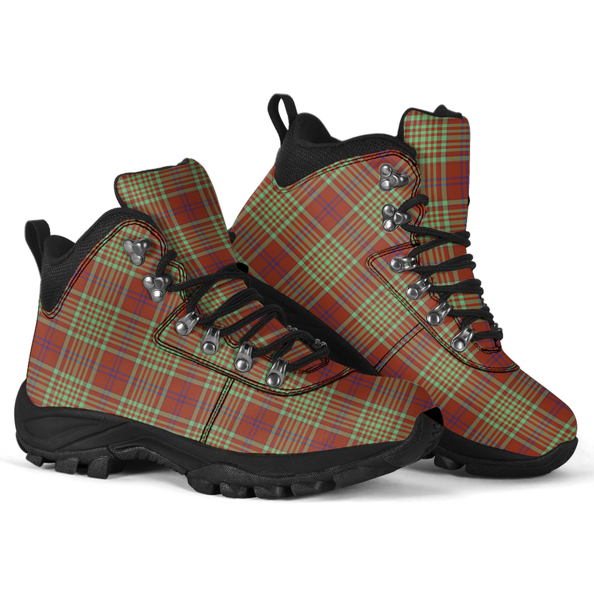 MacGillivray Hunting Ancient Tartan Alpine Boots - Tartanvibesclothing