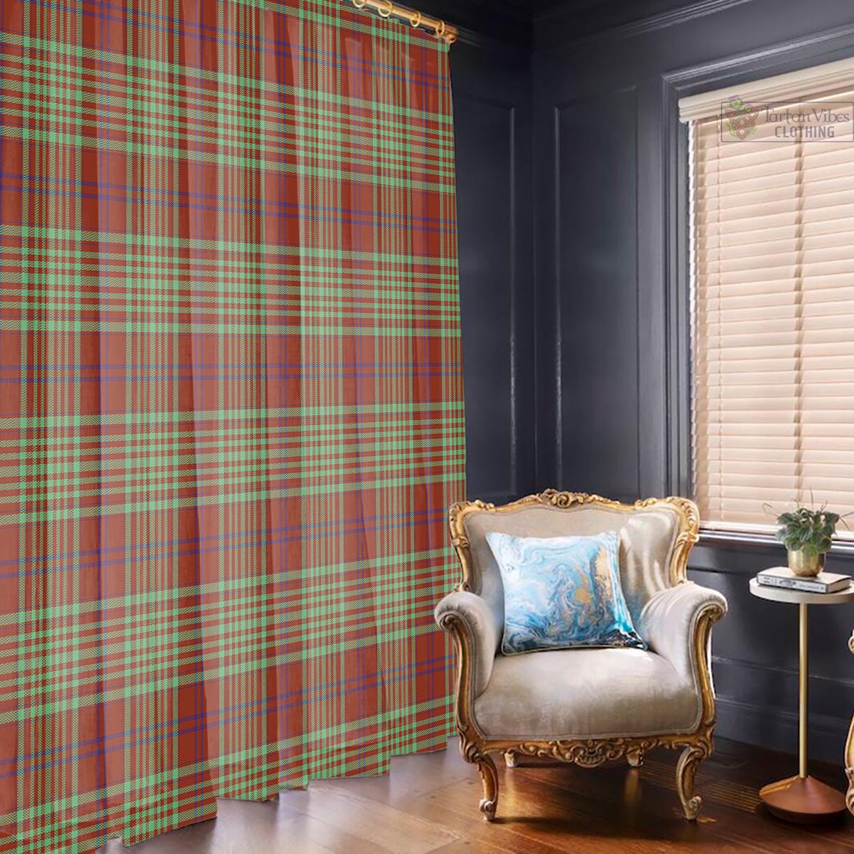 MacGillivray Hunting Ancient Tartan Window Curtain