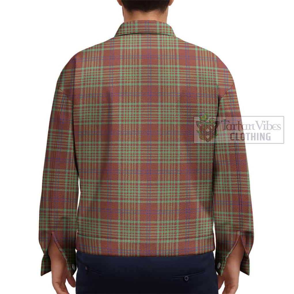 MacGillivray Hunting Ancient Tartan Unisex Lapel Cotton Jacket - Tartan Vibes Clothing