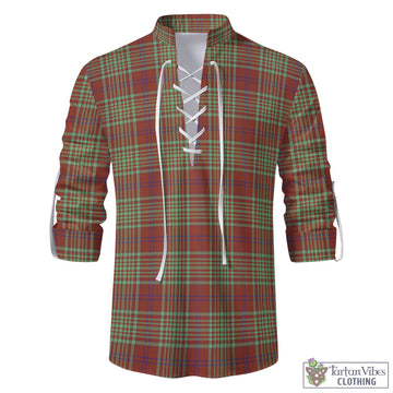 MacGillivray Hunting Ancient Tartan Men's Scottish Traditional Jacobite Ghillie Kilt Shirt