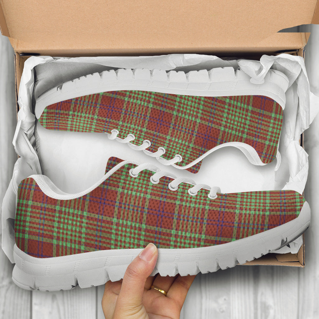 MacGillivray Hunting Ancient Tartan Sneakers - Tartan Vibes Clothing