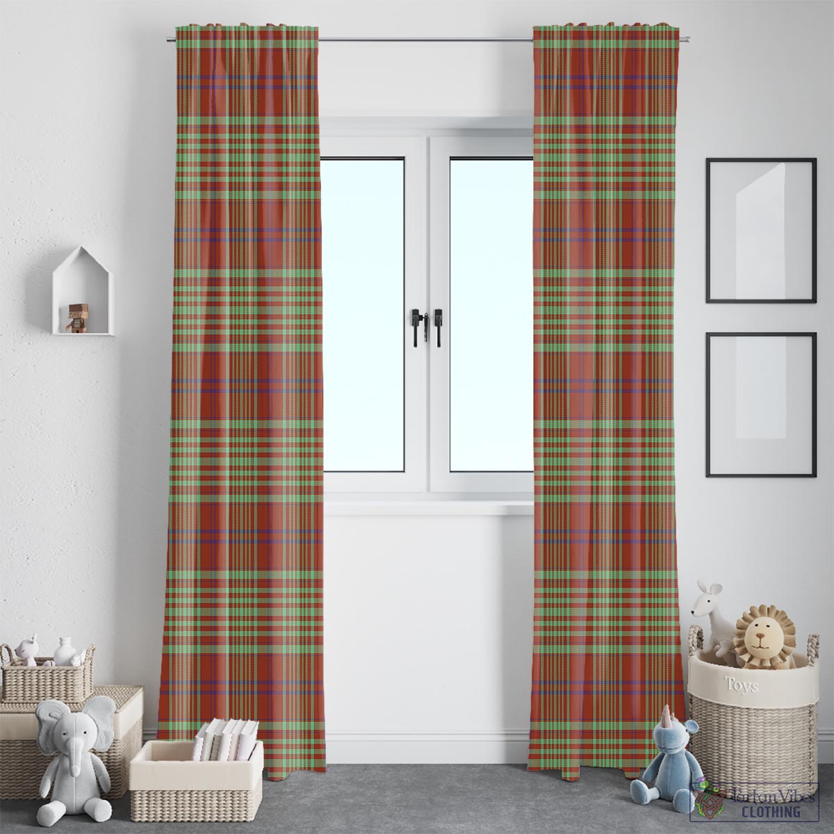 MacGillivray Hunting Ancient Tartan Window Curtain