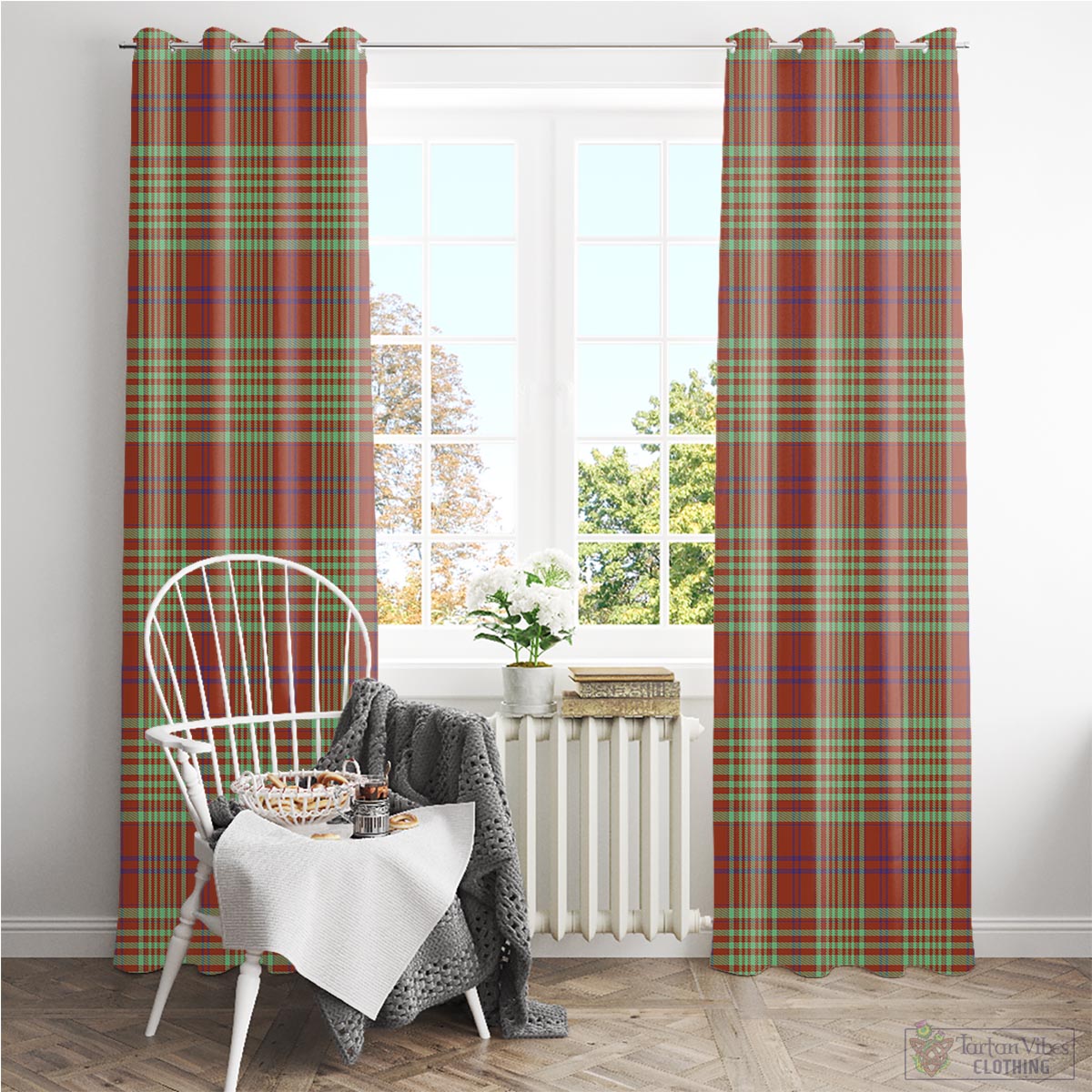 MacGillivray Hunting Ancient Tartan Window Curtain