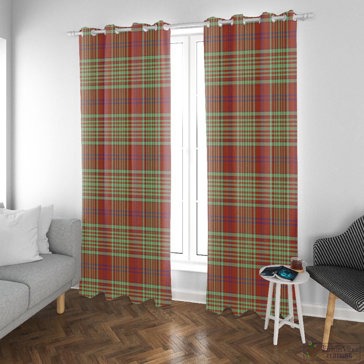 MacGillivray Hunting Ancient Tartan Window Curtain