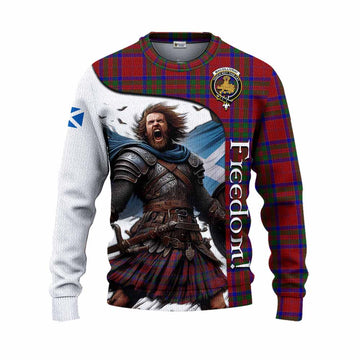 MacGillivray (McGillivray) Crest Tartan Knitted Sweater Inspired by the Freedom of Scottish Warrior