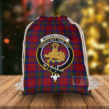 MacGillivray (McGillivray) Tartan Christmas Santa's Bag with Family Crest