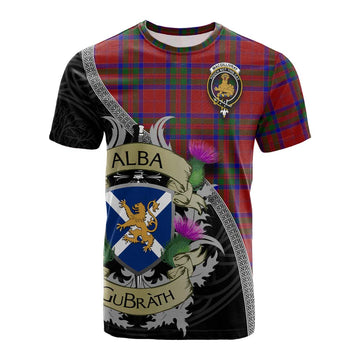 MacGillivray (McGillivray) Tartan Family Crest Cotton T-shirt Lion Rampant Royal Thistle Shield Celtic Inspired Kid's Shirt - Tartan Vibes Clothing