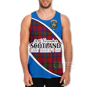 MacGillivray (McGillivray) Family Crest Tartan Men's Tank Top Celebrate Saint Andrew's Day in Style