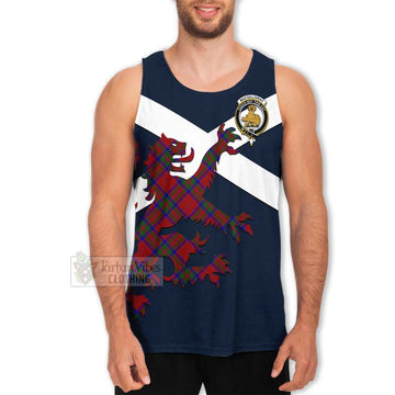 MacGillivray (McGillivray) Tartan Lion Rampant Men's Tank Top  Proudly Display Your Heritage with Alba Gu Brath and Clan Name